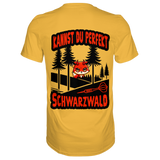 Darts-T-Shirt Motiv "Schwarzwald Perfekt" (Druck hinten)