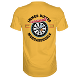 Darts-T-Shirt Motiv "Muggaseggele" (Druck hinten)