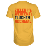 Darts-T-Shirt Motiv "Dartsfluch" (Druck hinten)