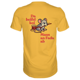 Fun-T-Shirt Motiv "Maus ond Fada" (Druck hinten)
