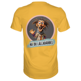 Fun-T-Shirt Motiv "Lällabäbbel" (Druck hinten)