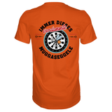 Darts-T-Shirt Motiv "Muggaseggele" (Druck hinten)