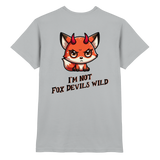 Fun-T-Shirt Motiv "Fox Devil" (Druck hinten)