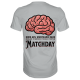 Darts-T-Shirt Motiv "Matchday" (Druck hinten)