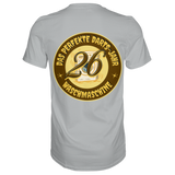 Darts-T-Shirt Motiv "Perfektes Dartsjahr" (Druck hinten)