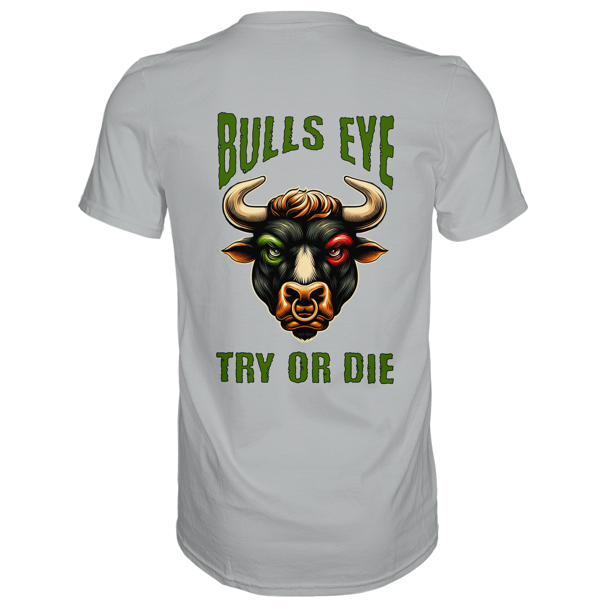 Darts-T-Shirt Motiv "Bulls Eye" (Druck hinten)