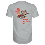 Fun-T-Shirt Motiv "Maus ond Fada" (Druck hinten)