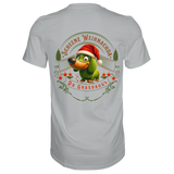 Fun-T-Shirt Motiv "Grasdaggl Weihnachda" (Druck hinten)