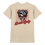 Darts-T-Shirt Motiv "Darts-Lady" (Druck hinten)