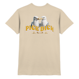 Fun-T-Shirt Motiv "Pick Dich" (Druck hinten)