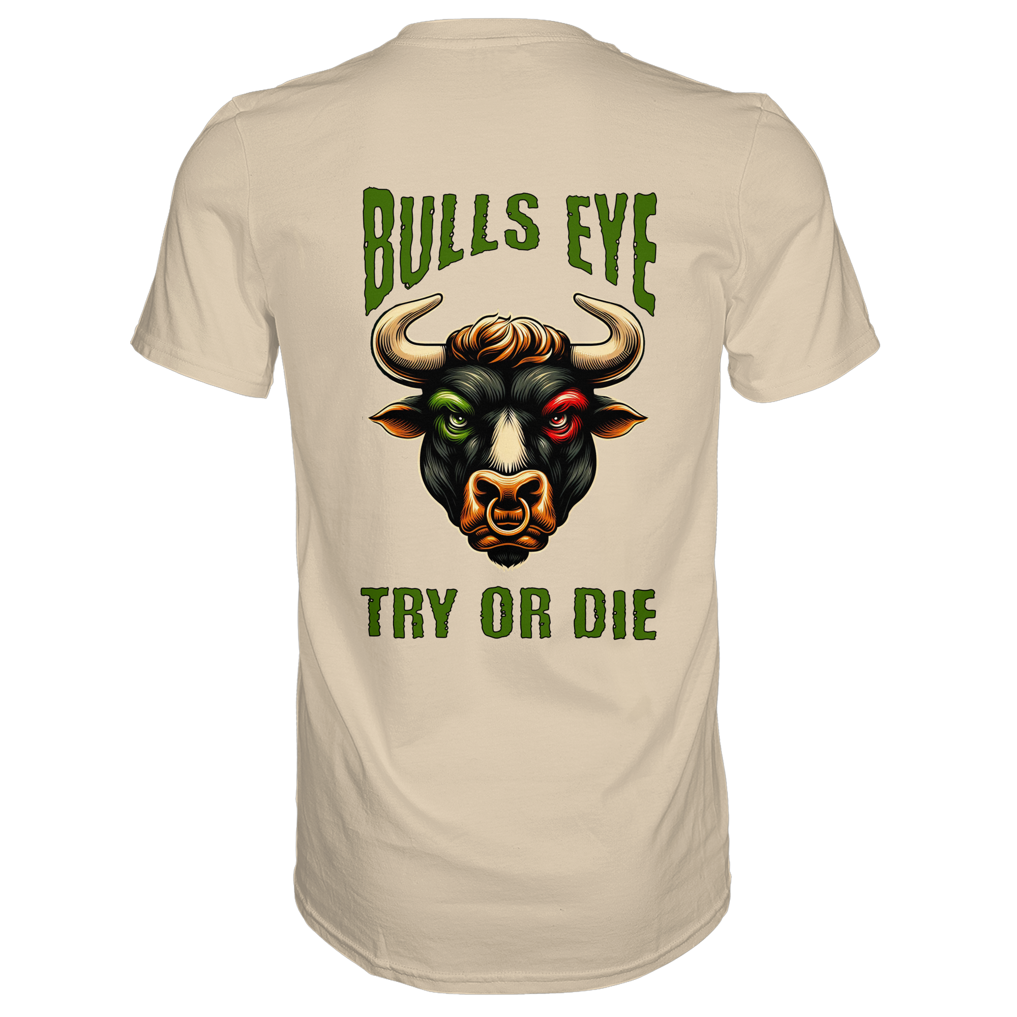 Darts-T-Shirt Motiv "Bulls Eye" (Druck hinten)