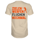 Darts-T-Shirt Motiv "Dartsfluch" (Druck hinten)