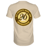 Darts-T-Shirt Motiv "Perfektes Dartsjahr" (Druck hinten)