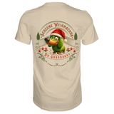 Fun-T-Shirt Motiv "Grasdaggl Weihnachda" (Druck hinten)