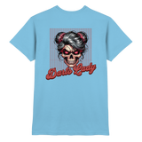 Darts-T-Shirt Motiv "Darts-Lady" (Druck hinten)