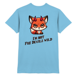 Fun-T-Shirt Motiv "Fox Devil" (Druck hinten)