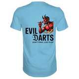 Darts-T-Shirt Motiv "Evil Darts" (Druck hinten)