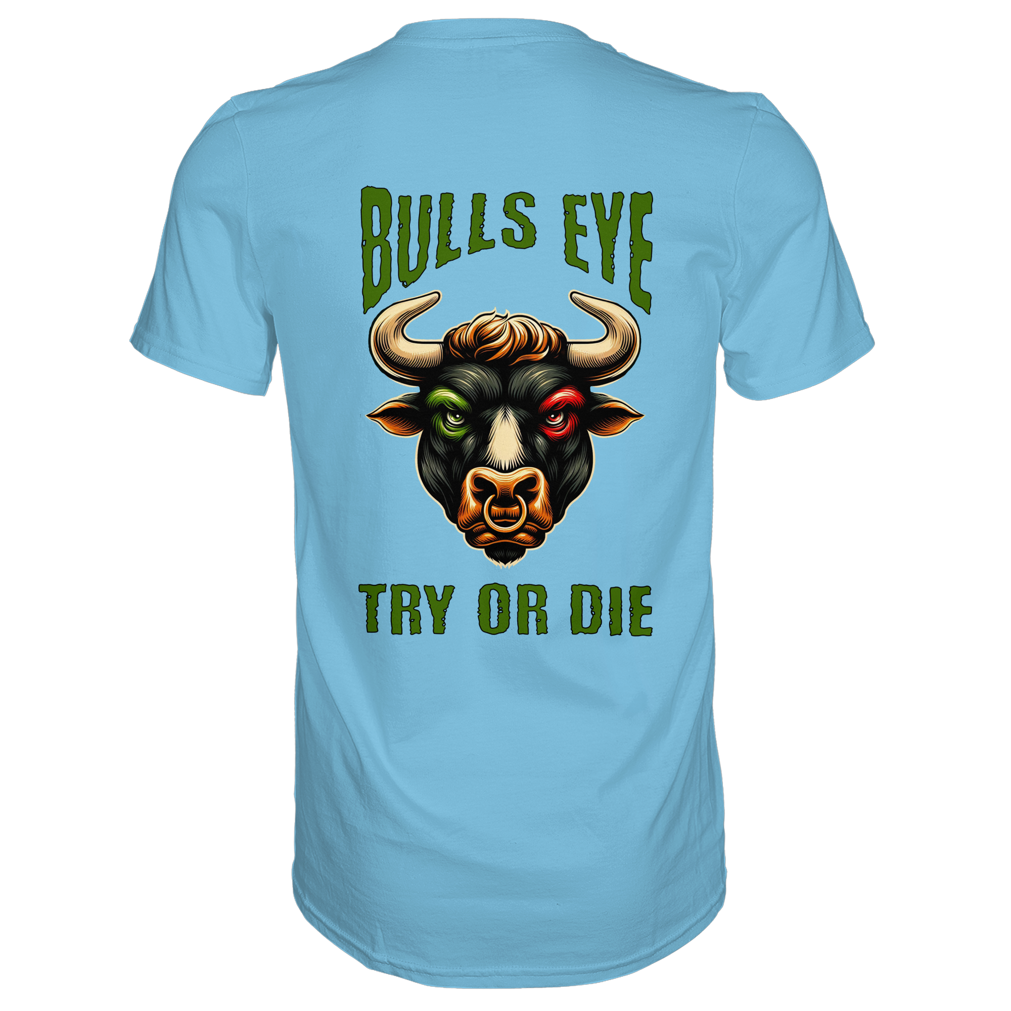 Darts-T-Shirt Motiv "Bulls Eye" (Druck hinten)