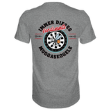 Darts-T-Shirt Motiv "Muggaseggele" (Druck hinten)