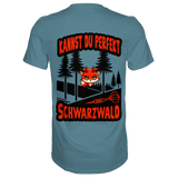 Darts-T-Shirt Motiv "Schwarzwald Perfekt" (Druck hinten)