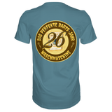 Darts-T-Shirt Motiv "Perfektes Dartsjahr" (Druck hinten)