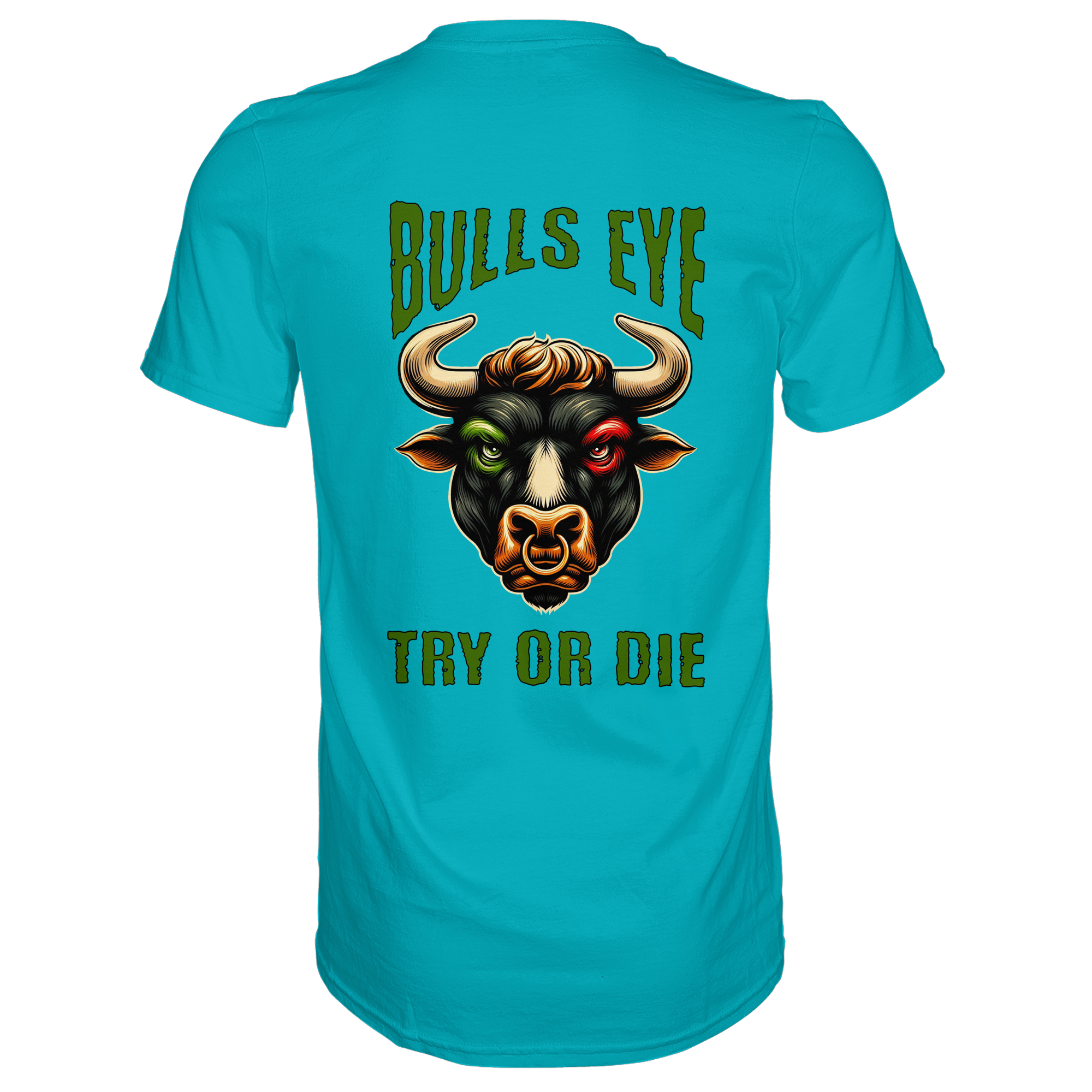 Darts-T-Shirt Motiv "Bulls Eye" (Druck hinten)