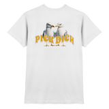Fun-T-Shirt Motiv "Pick Dich" (Druck hinten)