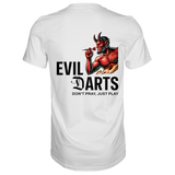 Darts-T-Shirt Motiv "Evil Darts" (Druck hinten)