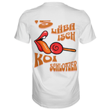 Fun-T-Shirt Motiv "Koi Schlotzer" (Druck hinten)