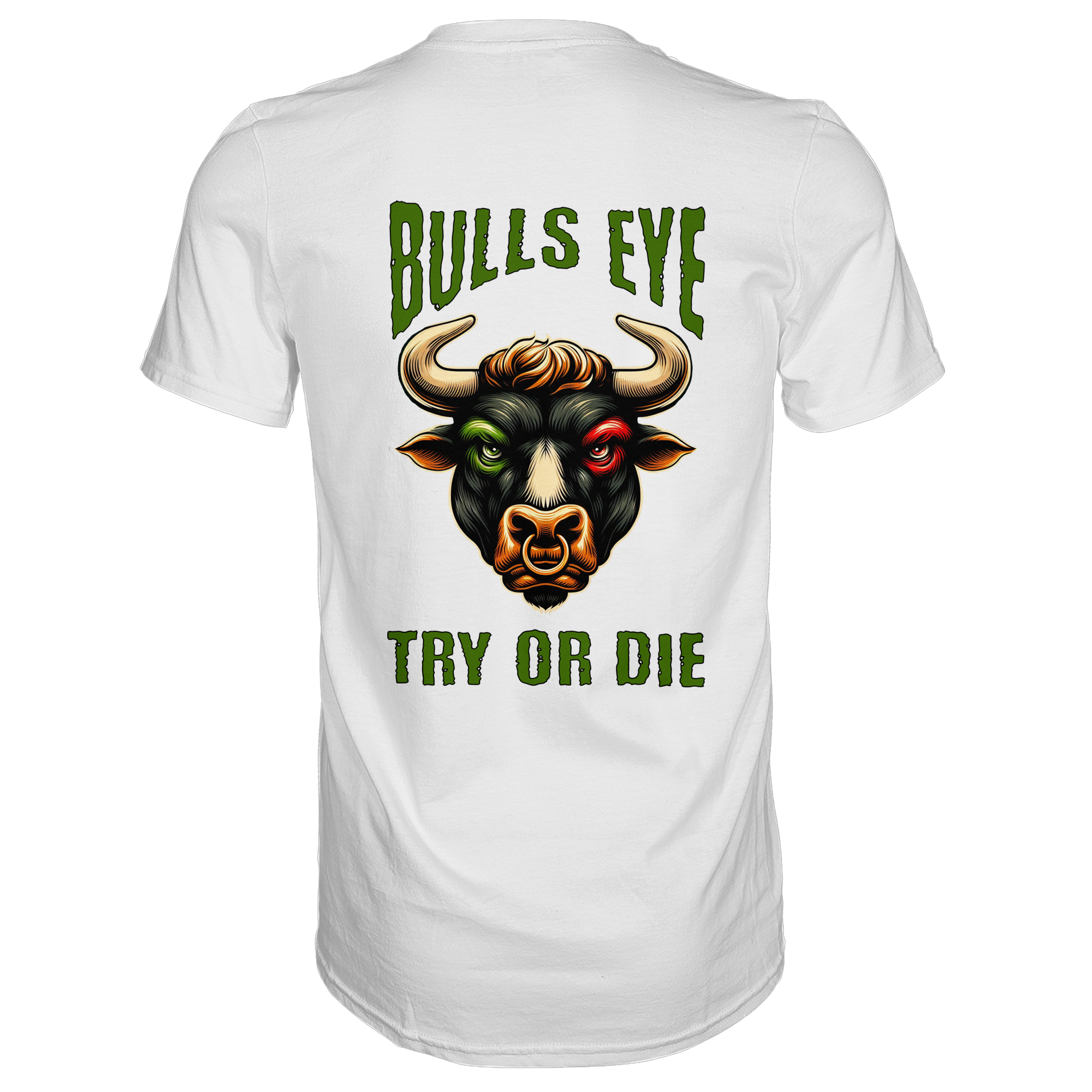 Darts-T-Shirt Motiv "Bulls Eye" (Druck hinten)