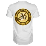 Darts-T-Shirt Motiv "Perfektes Dartsjahr" (Druck hinten)