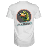 Fun-T-Shirt Motiv "Du Grasdaggl" (Druck hinten)