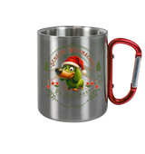 Fun-Tasse Motiv "Grasdaggl Weihnachda" (Edelstahl)