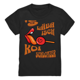 Kids-T-Shirt Motiv "Koi Schlotzer" (Druck vorne)