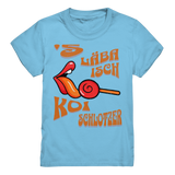 Kids-T-Shirt Motiv "Koi Schlotzer" (Druck vorne)