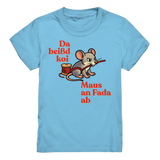 Kids-T-Shirt Motiv "Maus ond Fada" (Druck vorne)