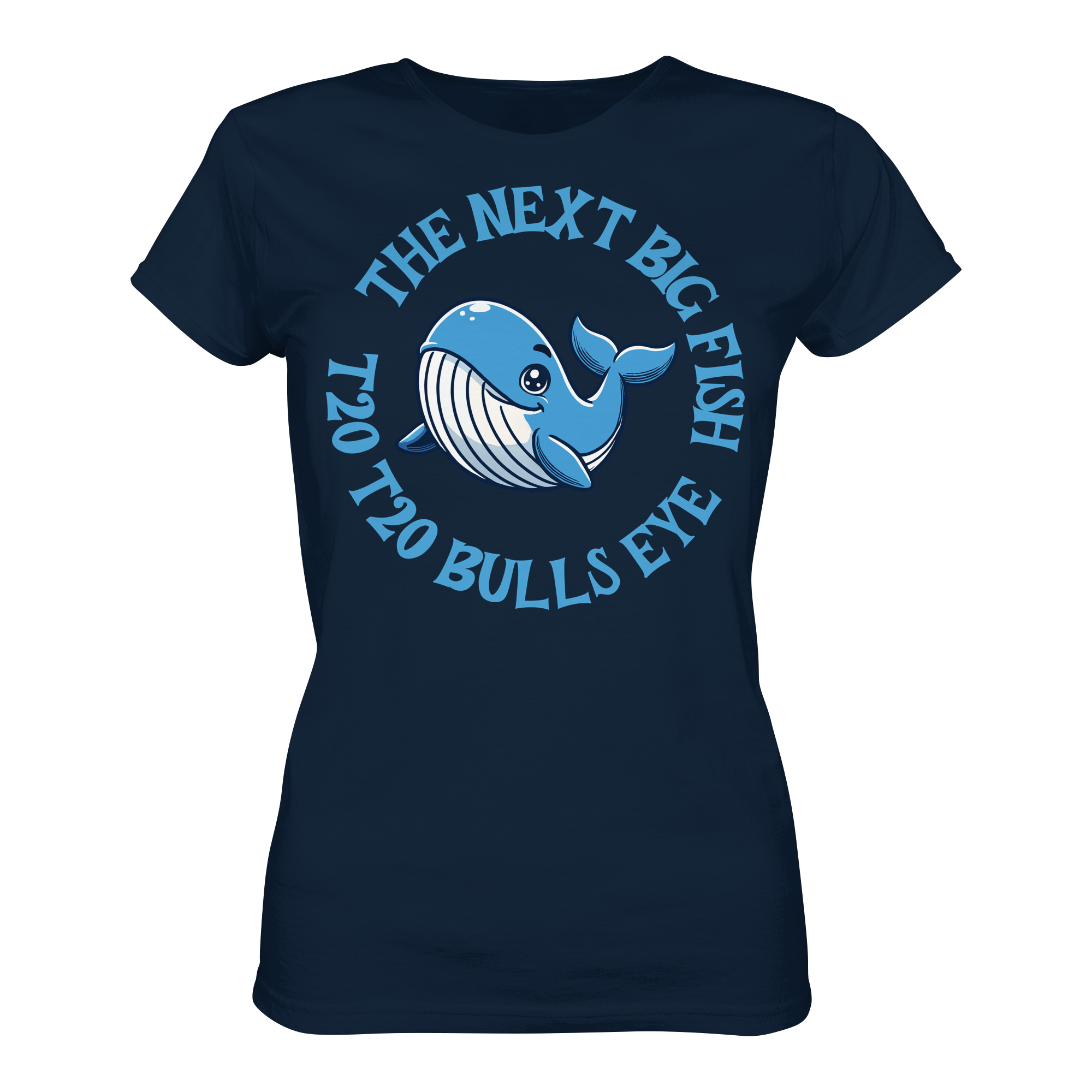 Darts-T-Shirt Motiv "Next Big Fish" (Druck vorne)