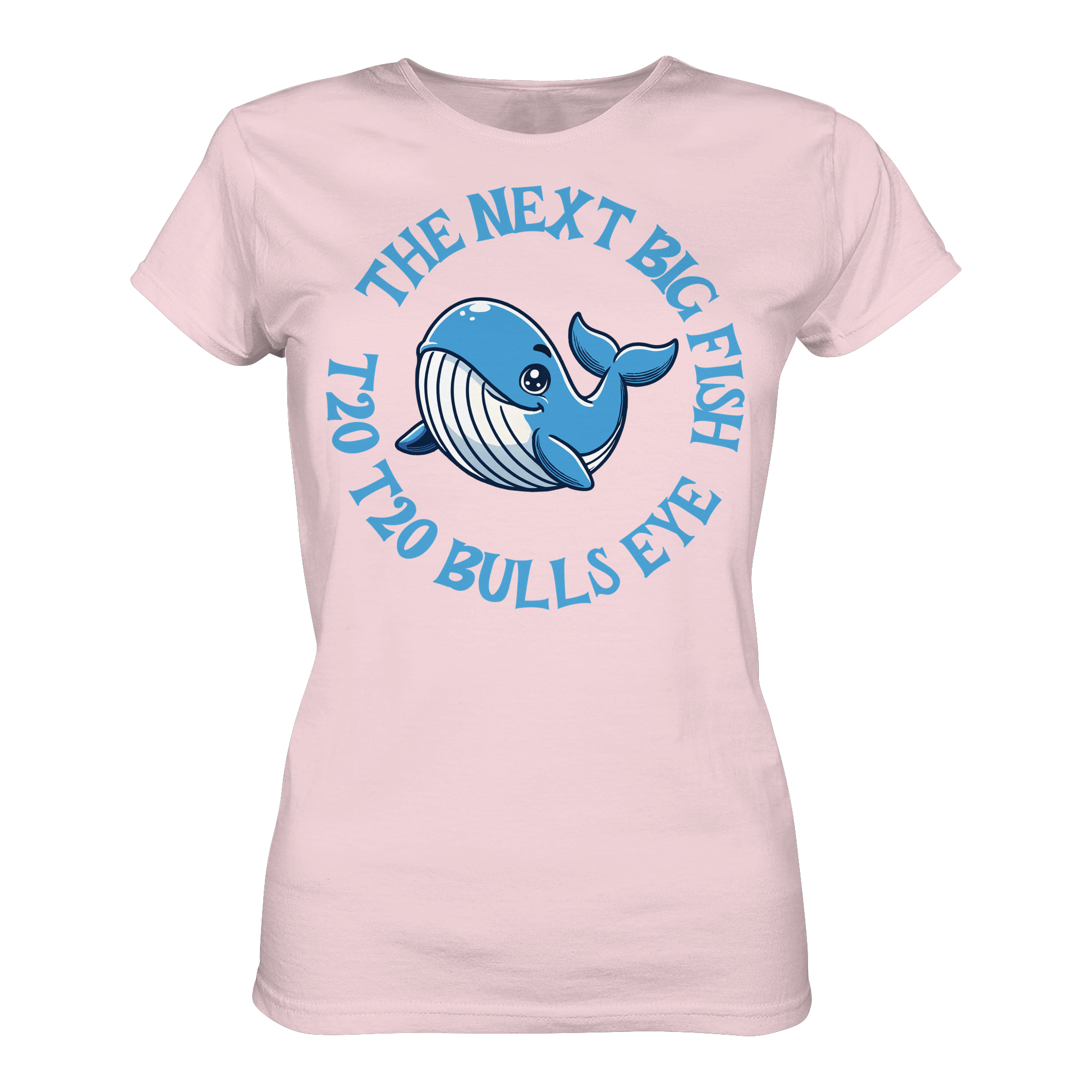 Darts-T-Shirt Motiv "Next Big Fish" (Druck vorne)