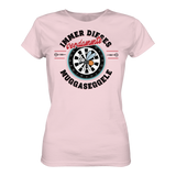 Darts-T-Shirt Motiv "Muggaseggele" (Druck vorne)