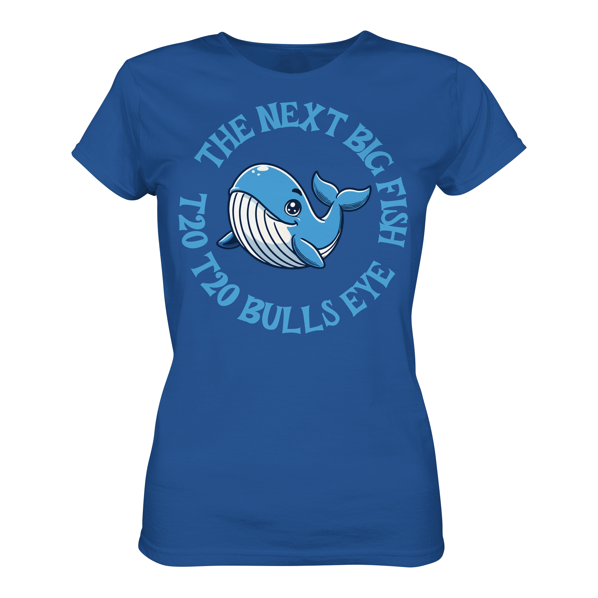 Darts-T-Shirt Motiv "Next Big Fish" (Druck vorne)