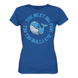 Darts-T-Shirt Motiv "Next Big Fish" (Druck vorne)