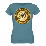 Damen Darts-T-Shirt Motiv "Perfektes Dartsjahr" (Druck vorne)