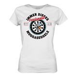 Darts-T-Shirt Motiv "Muggaseggele" (Druck vorne)