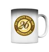 Darts-Kaffeetase Motiv "Perfektes Dartsjahr" Magic Mug