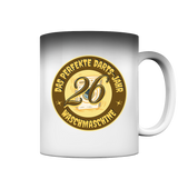 Darts-Tasse Motiv "Perfektes Dartsjahr " Magic Mug