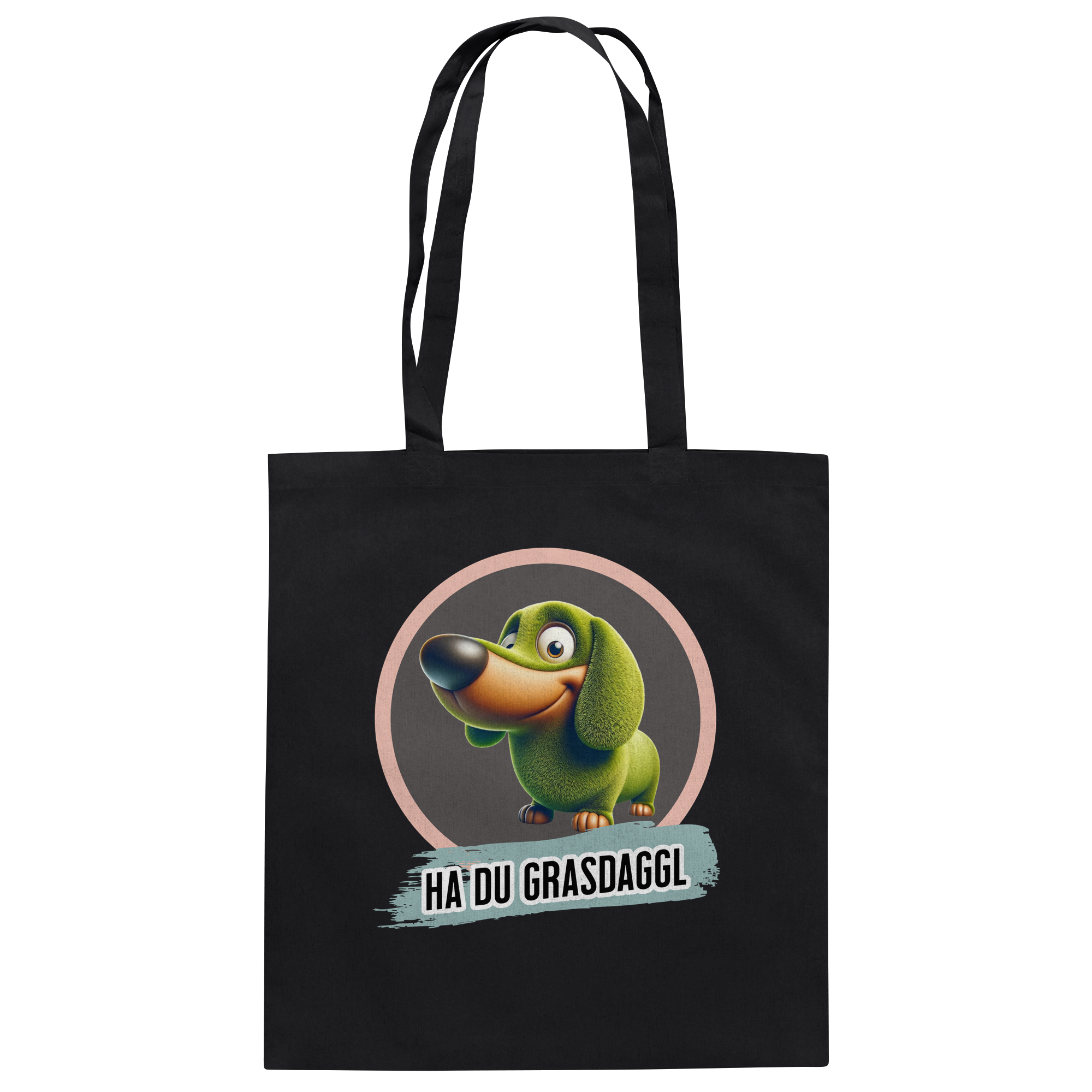 Einkaufstasche Motiv "Grasdaggl"