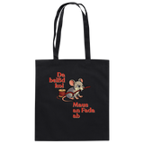 Einkaufstasche Motiv "Maus ond Fada"