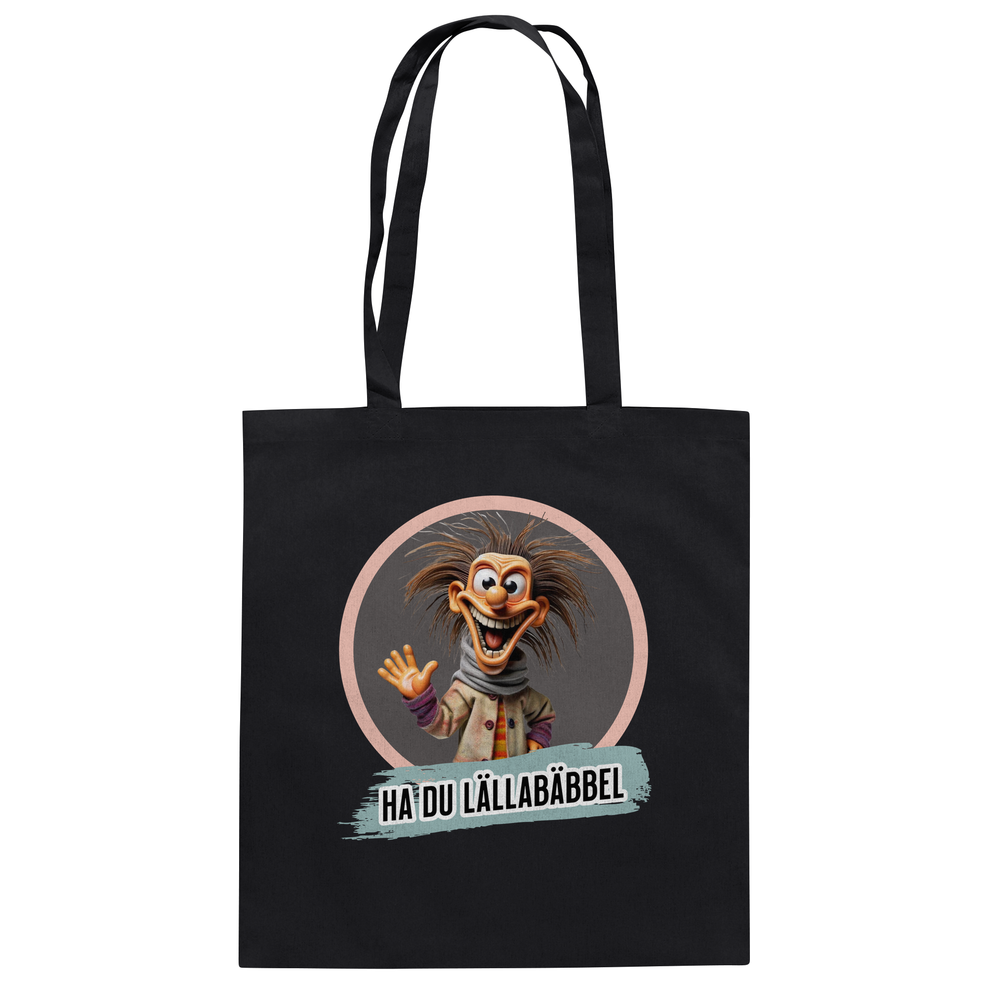 Einkaufstasche Motiv "Lällabäbbel"