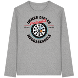 Darts-Langarmshirt Motiv "Muggaseggele" (Druck vorne)