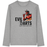 Darts-Longsleeve Motiv "Evil Darts" (Druck vorne)